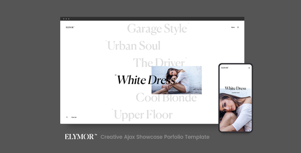 Elymor - Personal Portfolio Template