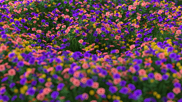 wave flower logo reveal alt