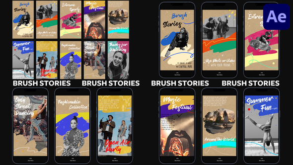 Brush Stories for After Effects