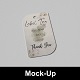 Label Tag Mockup - GraphicRiver Item for Sale