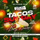 Tacos Tuesday Flyer - GraphicRiver Item for Sale