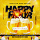 Happy Hour Flyer Template - GraphicRiver Item for Sale