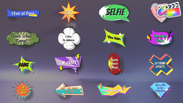 Motion Titles for FCPX alt