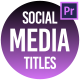 Social Media Lower Thirds - VideoHive Item for Sale