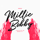 Millie Bobby Signature Script Font - GraphicRiver Item for Sale