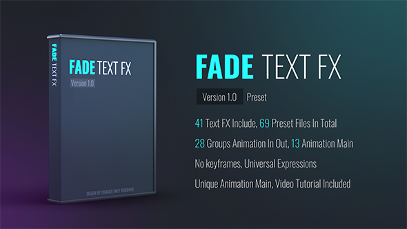 Fade Text FX