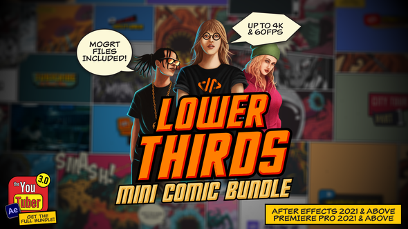 Mini Comic Bundle - Lower Thirds