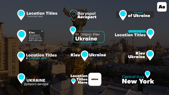 Location Titles | After Effects