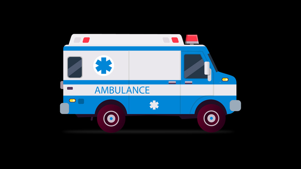 Ambulance Cartoon