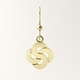 Infinity earrings and pendant 3D model - 3DOcean Item for Sale