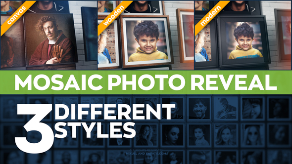 Mosaic Photo Reveal Pack