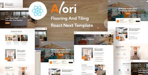 Alori - Flooring and Tiling React Next Template
