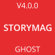 Storymag - Minimal Masonry Style Magazine and Blog Ghost Theme - ThemeForest Item for Sale