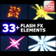Flash FX Elements Pack | Motion Graphics - VideoHive Item for Sale