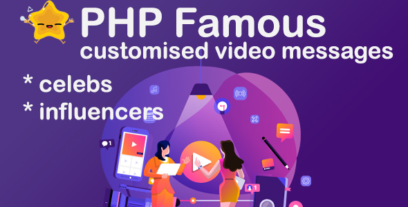 PHP Famous - Personalised Video Messages from Celebs and Influencers