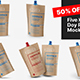 Five Kraft Doy Pack Mockups - GraphicRiver Item for Sale