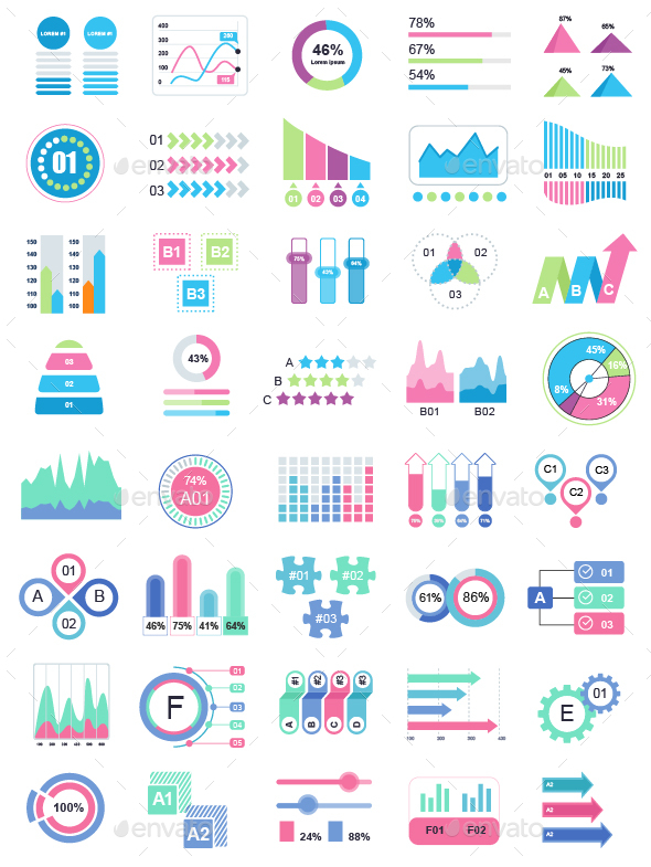 Infographic Graphics, Designs & Templates from GraphicRiver