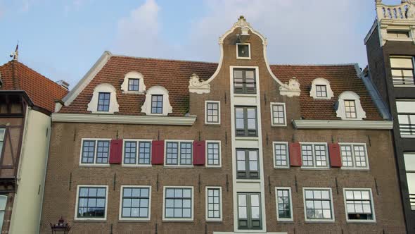 Traditional building in Amsterdam