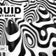Abstract black and white striped liquid shape  - VideoHive Item for Sale