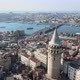 aerial galata tower - VideoHive Item for Sale