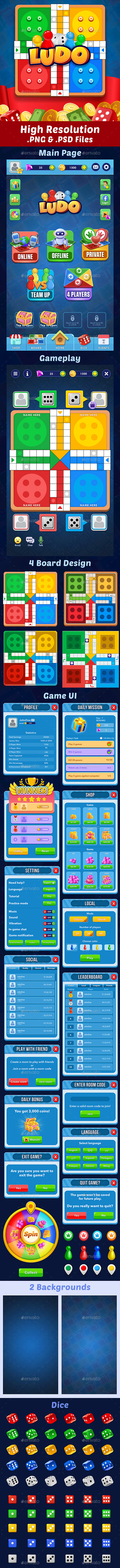 Ludo Game Assets