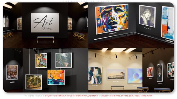 Modern Art 3d Gallery