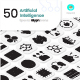 Artificial Intelligence Glyph Icons - GraphicRiver Item for Sale
