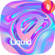 Iridescent Holographic Liquid Backgrounds - GraphicRiver Item for Sale
