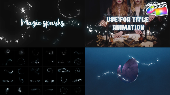 Magic Sparks Pack for FCPX alt