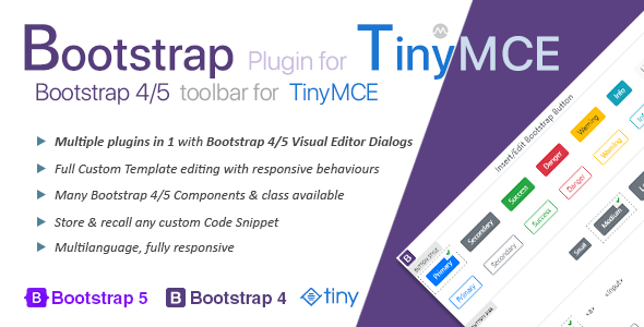 Tinymce Bootstrap Plugin