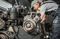 Rebuilding Heavy Duty Coach Bus Diesel Engine - PhotoDune Item for Sale