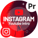 Instagram youtube intro - VideoHive Item for Sale