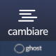 Cambiare - A Modern Ghost Theme for Changelogs and Release Notes - ThemeForest Item for Sale