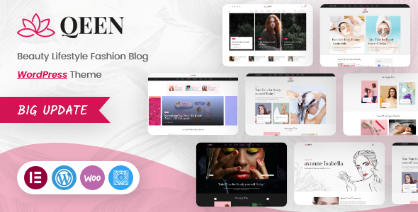 Qeen - Fashion Lifestyle Blog WordPress Theme