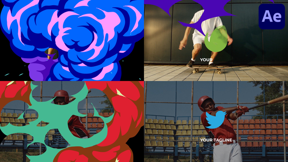 Action Logo for After Effects alt