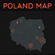 Poland Map and HUD Elements - VideoHive Item for Sale