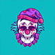 Skull Clown - Illustration - GraphicRiver Item for Sale