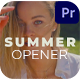 Summer Opener | MOGRT - VideoHive Item for Sale