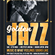 Golden Jazz Flyer Template V7 - GraphicRiver Item for Sale