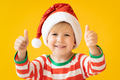 Portrait of happy child showing thumbs up - PhotoDune Item for Sale