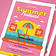 Pop Retro Summer Festival Flyer - GraphicRiver Item for Sale