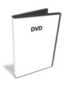 Box for DVD with a disk on white background - PhotoDune Item for Sale