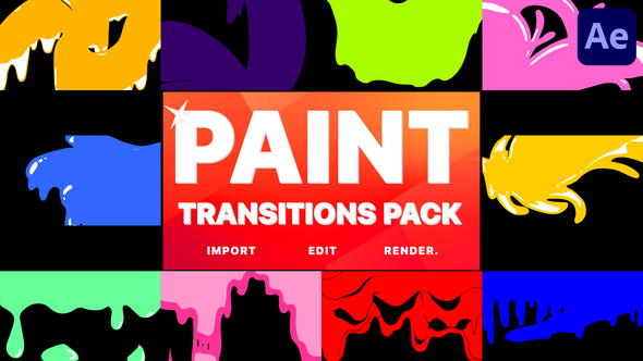 Paint Transitions | After Effects