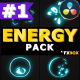 Energy Explosion Elements | DaVinci Resolve - VideoHive Item for Sale
