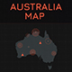 Australia Map and HUD Elements - VideoHive Item for Sale