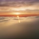 Beautiful Sun Reflecting In The Ocean Sunset Sea Loop Sunrise 4k - VideoHive Item for Sale