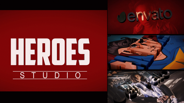 Heroes Logo Reveal