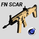 Guns FN SCAR L - 3DOcean Item for Sale