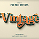Vintage 3d Text Effect Style - GraphicRiver Item for Sale