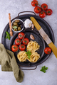 Italian food cooking background with pasta - PhotoDune Item for Sale